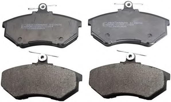 Передние тормозные колодки B110036 Denckermann