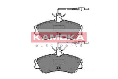JQ1012224 Kamoka колодки тормозные задние дисковые