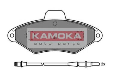 JQ1011748 Kamoka колодки тормозные передние дисковые