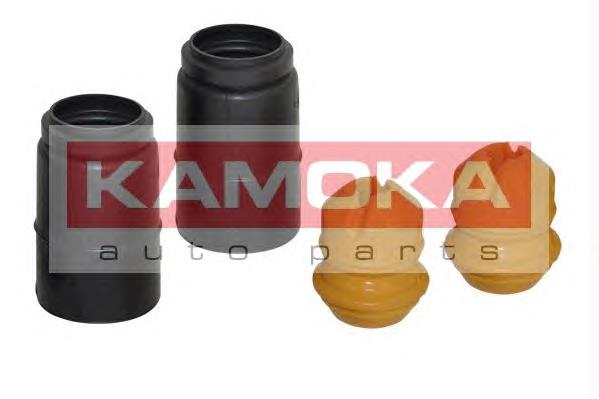 2019019 Kamoka pára-choque (grade de proteção de amortecedor dianteiro + bota de proteção)