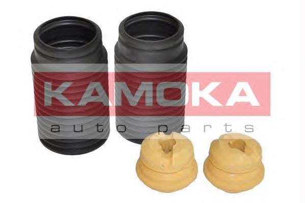 2019008 Kamoka pára-choque (grade de proteção de amortecedor dianteiro + bota de proteção)