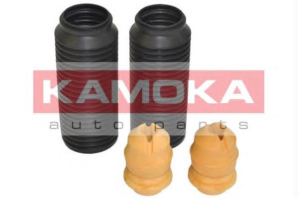 2019007 Kamoka pára-choque (grade de proteção de amortecedor dianteiro + bota de proteção)