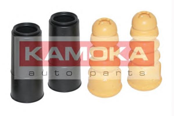 2019040 Kamoka pára-choque (grade de proteção de amortecedor traseiro + bota de proteção)