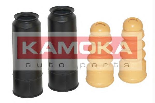 2019048 Kamoka pára-choque (grade de proteção de amortecedor traseiro + bota de proteção)