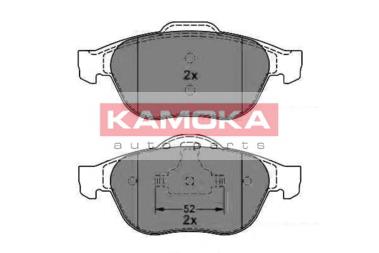 Купить JQ1012882 Kamoka Колодки тормозные