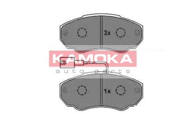 Передние тормозные колодки JQ1012956 Kamoka