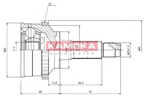 Купить 151304 Metelli Внешняя граната