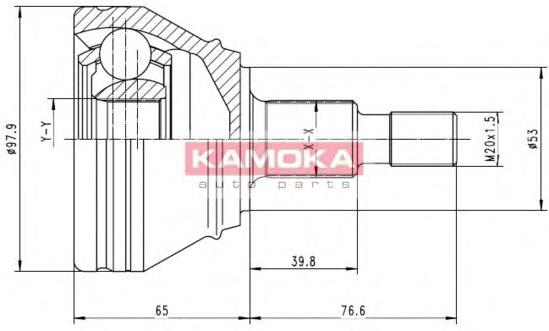 Граната колесная Kamoka 6681 цена, от 27.89 USD