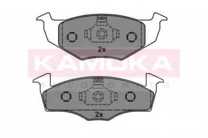 Передние тормозные колодки JQ1012576 Kamoka