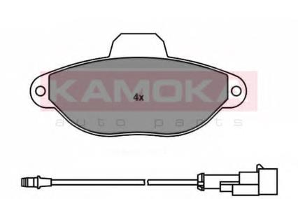 Передние тормозные колодки JQ1011850 Kamoka