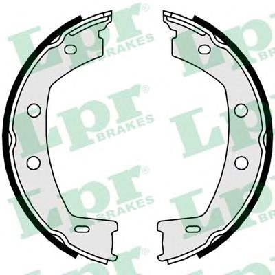 Барабанные колодки LPR 09950