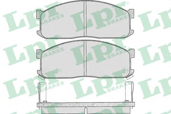Тормозные колодки LPR 05P335