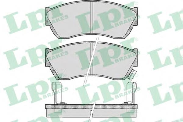 Колодки LPR 05P343 цена, от 14.94 USD