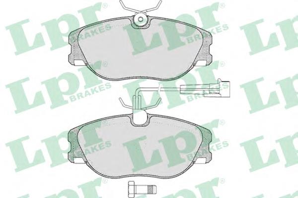 Тормозные колодки LPR 05P286