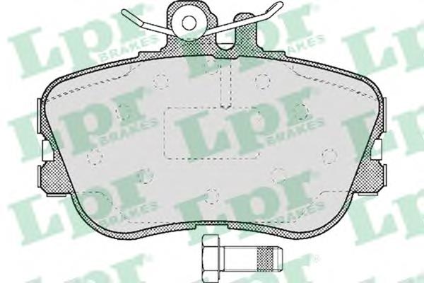 Колодки LPR 05P492 цена, от 20.25 USD