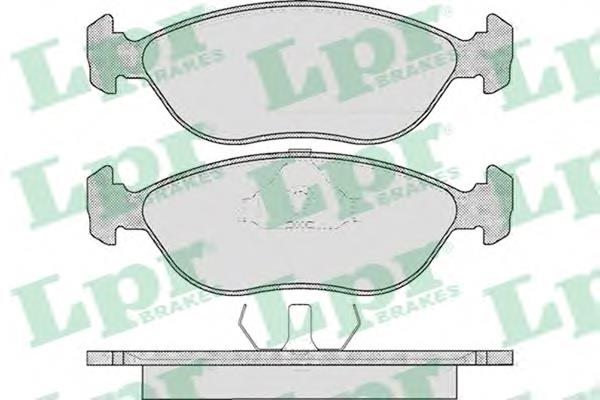 05P592 LPR Колодки передние