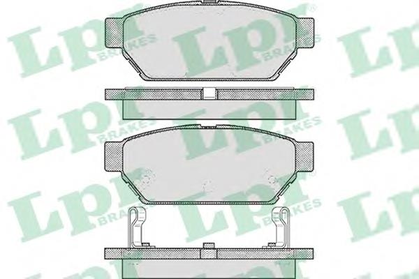 Колодки дисковые  LPR 05P547 цена, от 11.24 USD
