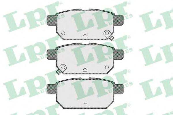 Задние тормозные колодки 05P1571 LPR