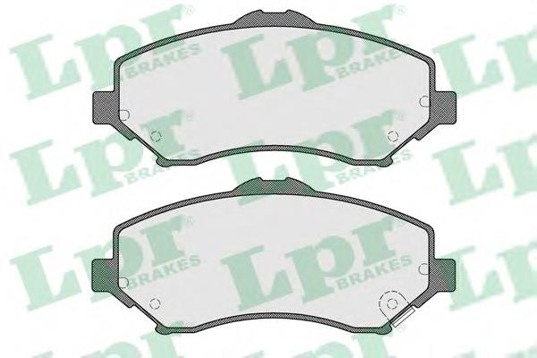 Передние тормозные колодки 05P1549 LPR