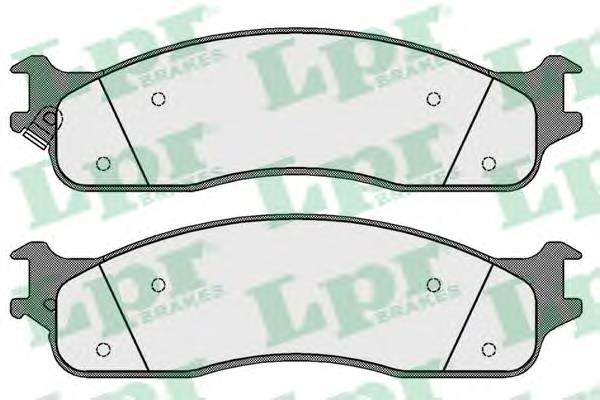 Купить 05P1478 LPR Колодки тормозные
