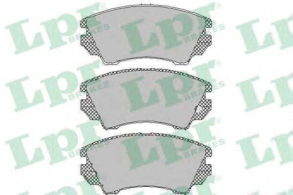 Тормозные колодки LPR 05P1467