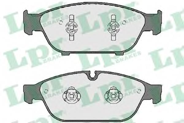 Передние тормозные колодки 05P1743 LPR