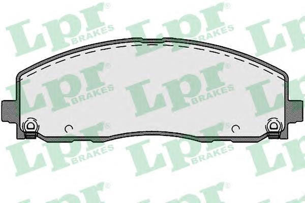 05P1759 LPR Колодки передние