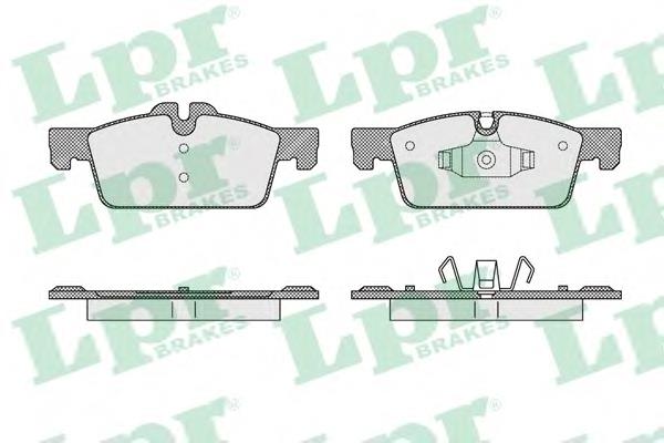 Купить 05P1626 LPR Колодки тормозные