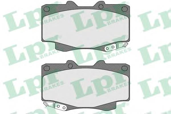 Купить 05P1610 LPR Колодки тормозные