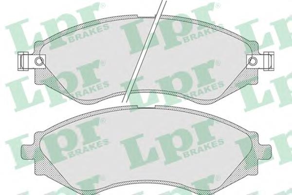 Тормозные колодки LPR 05P729
