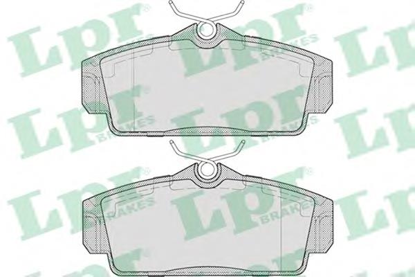 Передние тормозные колодки 05P706 LPR