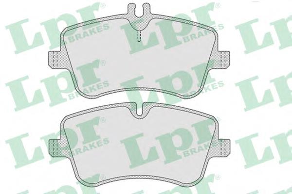 Передние тормозные колодки 05P767 LPR
