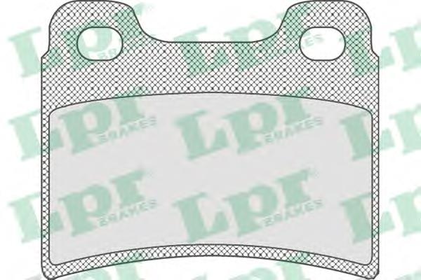 Задние дисковые колодки LPR 05P747
