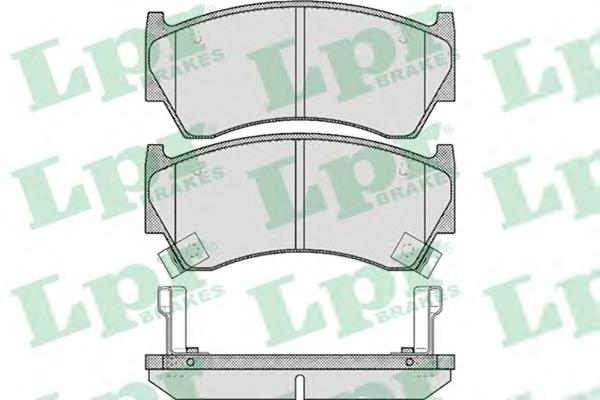 Купить 05P617 LPR Колодки тормозные