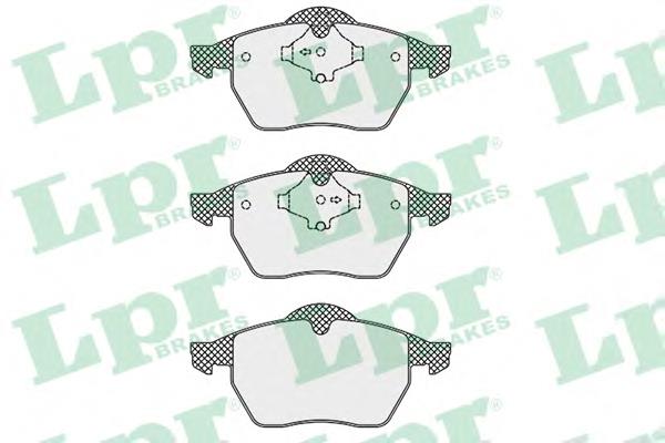 05P669 LPR Колодки передние
