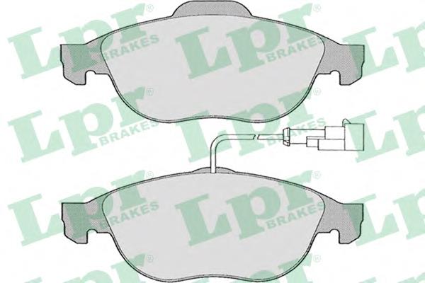 Купить 05P664 LPR Колодки тормозные