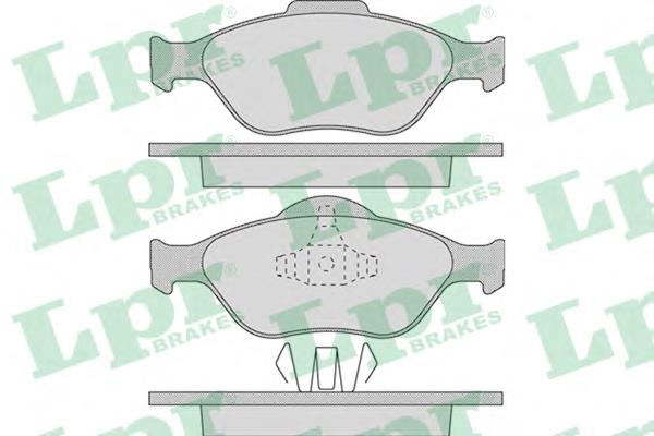 05P949 LPR sapatas do freio dianteiras de disco
