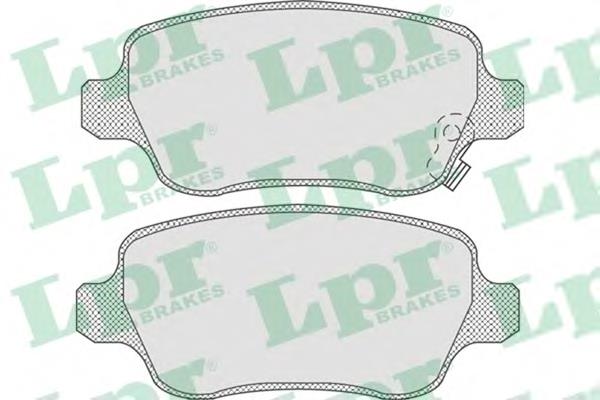 Колодки дисковые  LPR 05P811 цена, от 14.11 USD