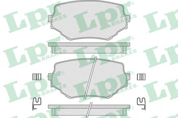 Купить 05P798 LPR Колодки тормозные