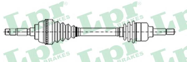 Привод передний левый Ford 1023213 цена, от 72.16 USD