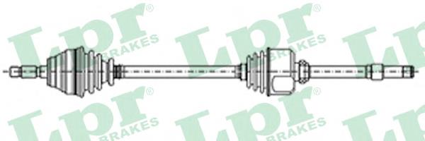 Правая полуось DS21070 LPR