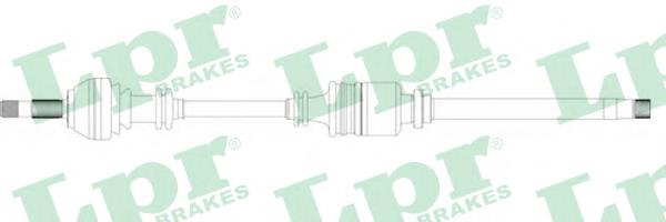 Полуось (привод) передняя правая DS20140 LPR