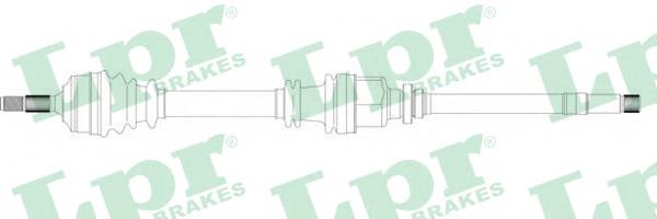 Правая полуось DS38136 LPR