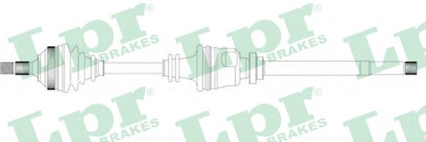 Полуось (привод) передняя правая DS16085 LPR