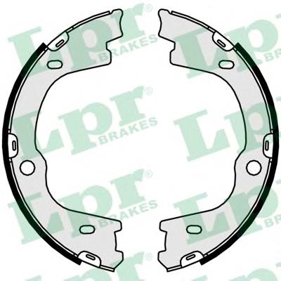 Колодки ручника 01057 LPR