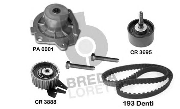 KPA0018A Breda correia do mecanismo de distribuição de gás, kit