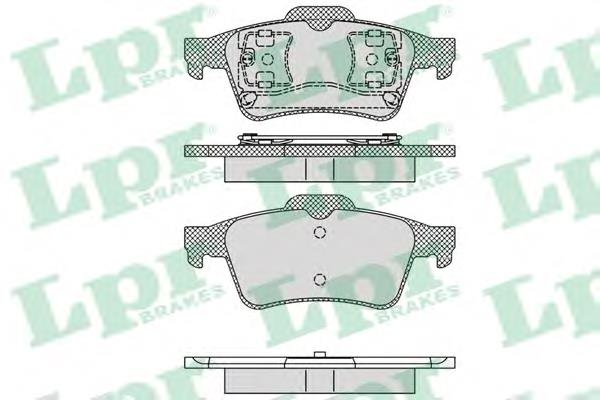 Колодки дисковые  LPR 05P1189 цена, от 20.27 USD