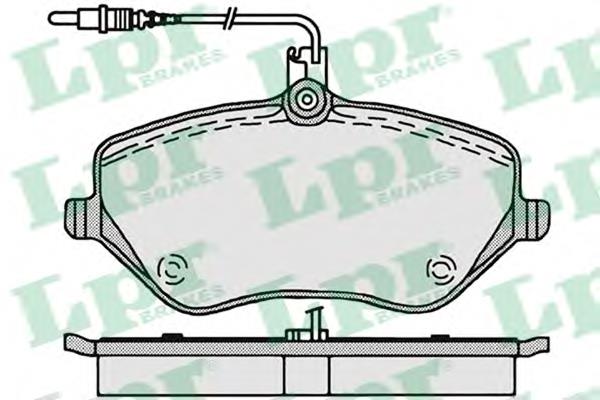 Колодки LPR 05P1202 цена, от 38.27 USD