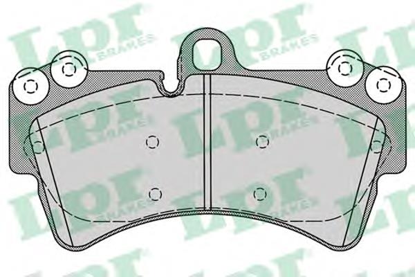 Колодки LPR 05P1257 цена, от 35.90 USD