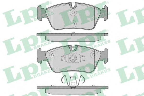 Передние тормозные колодки 05P1250 LPR